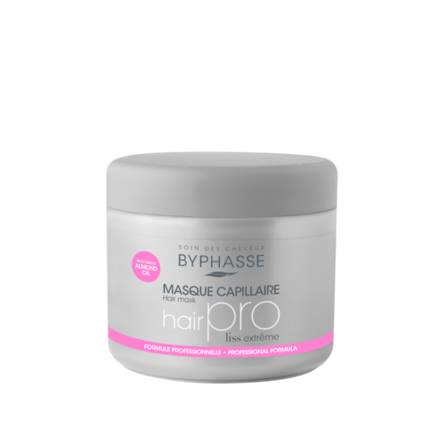 Juuksemask Byphasse HAIR PRO LISS sirgendav kahustele juustele 500ml