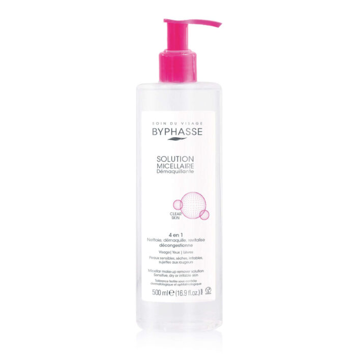 Näotoonik mitsellaarvesi Byphasse 500ml pumbaga