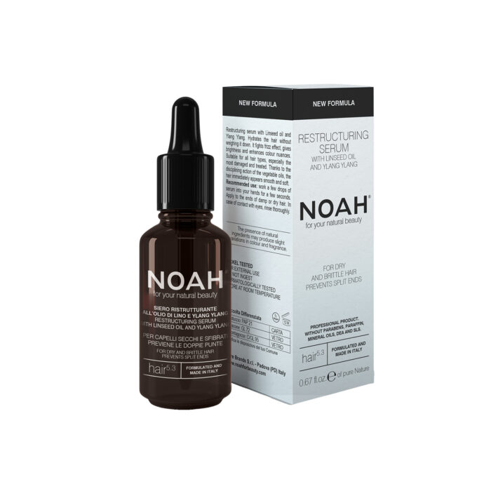 Juukseseerum NOAH taastav linaseemneõliga 20ml 5.3 uus
