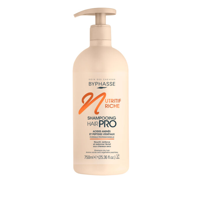 Šampoon Byphasse HAIR PRO NUTRITIV toitev kuivadele juustele 750ml