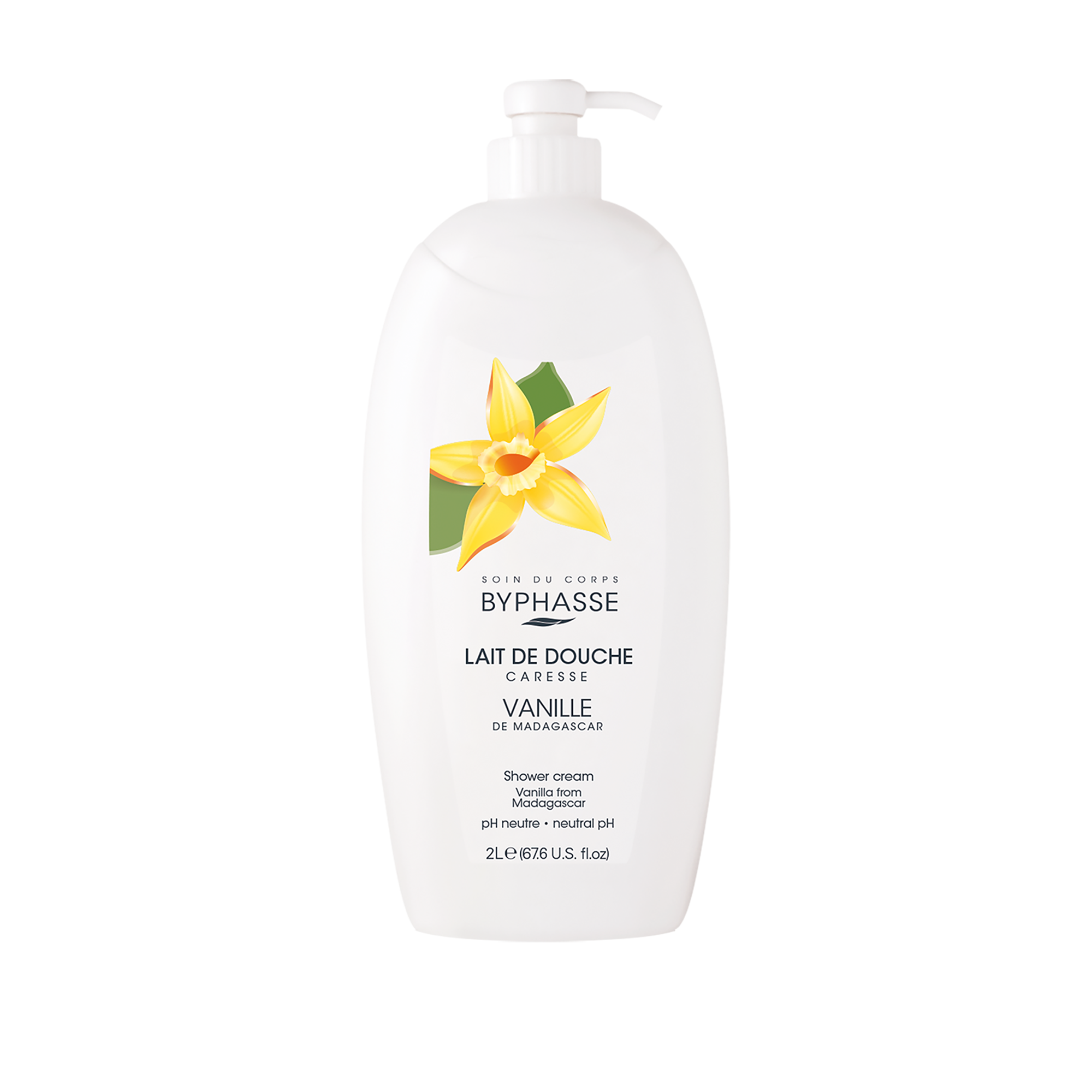 Dušigeel-kreem Byphasse Vanilla 2L - Image 2